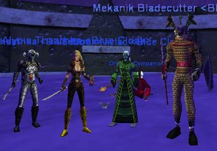 Mekanik's Epic weapon plus Casien, Sebboh, and Alyia.